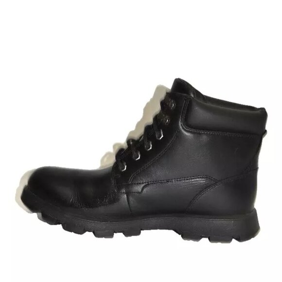 New! UGG Men\'s Stenton Mid Boot Plain Toe Black Size 9 US 1120990 DD403 main image 7